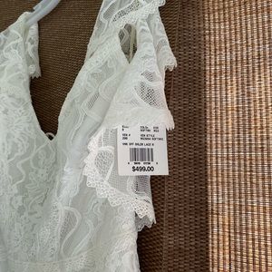 Brand New Boho David’s Bridal wedding dress